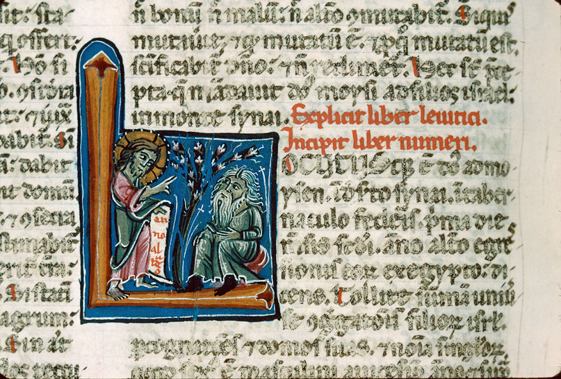 Bible - Dieu parlant à Moïse