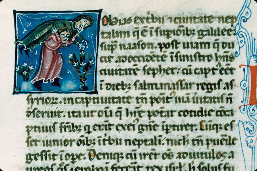 Bible - Tobit portant un cadavre