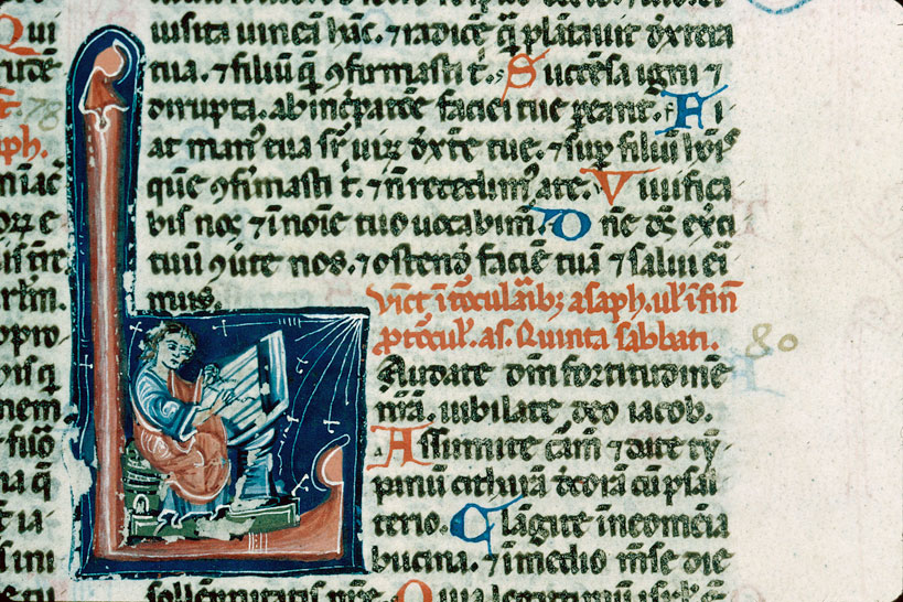 Bible - Homme écrivant