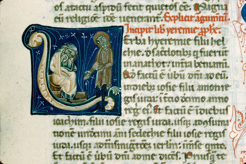 Bible - Lamentations de Jérémie en présence de Baruch