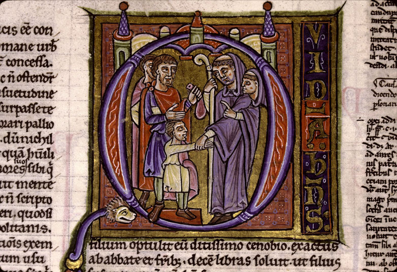 Decretum - Abbé se livrant à la simonie