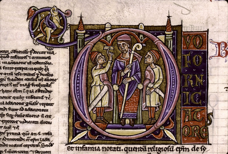 Decretum - Evêque accusé de simonie par deux fornicateurs