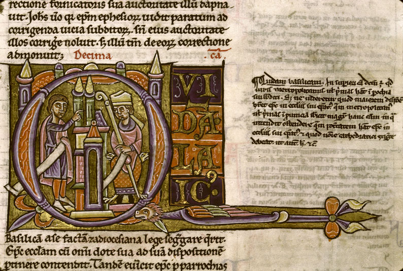 Decretum - Conflit entre le fondateur d'une église privée et son évêque