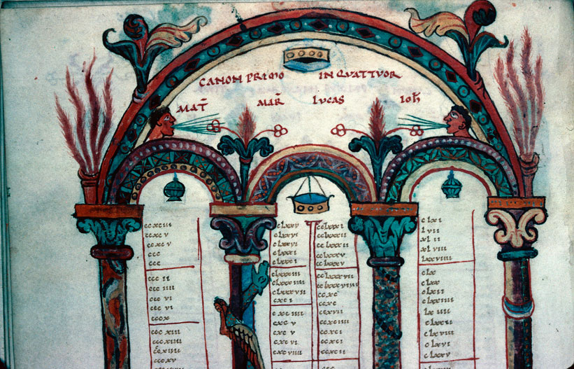 Evangiles - Table des canons_1