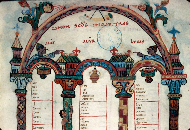 Evangiles - Table des canons_1