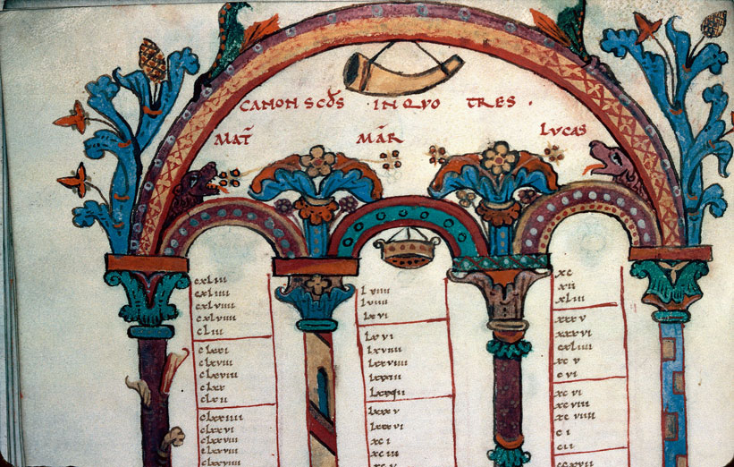 Evangiles - Table des canons_1