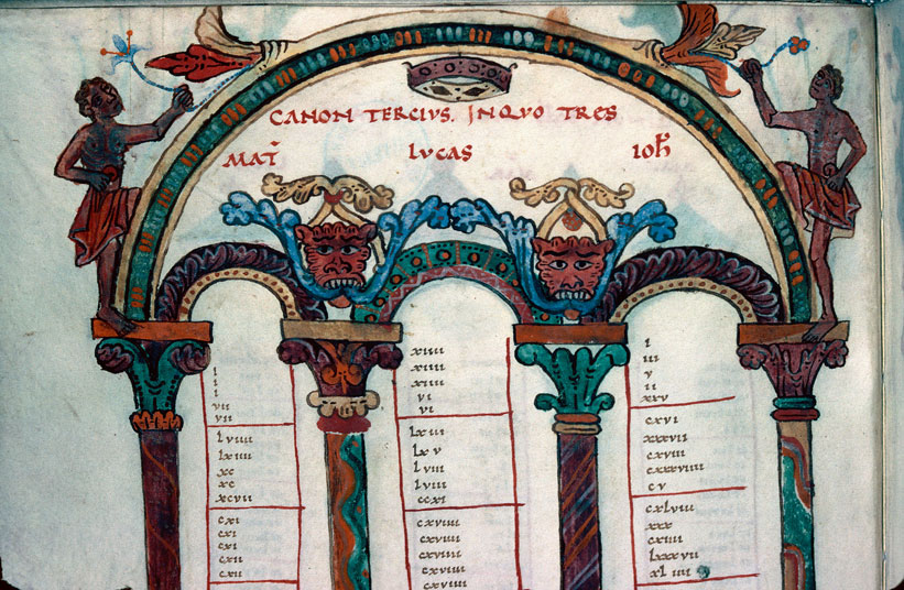 Evangiles - Table des canons_1