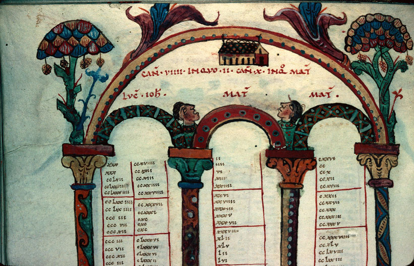 Evangiles - Table des canons_1