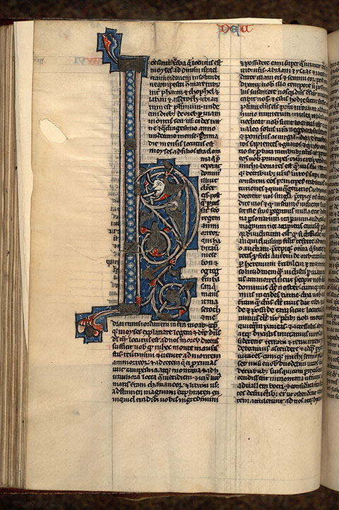 Bible - Initiale ornée