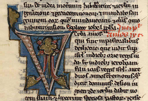 Bible - Initiale ornée