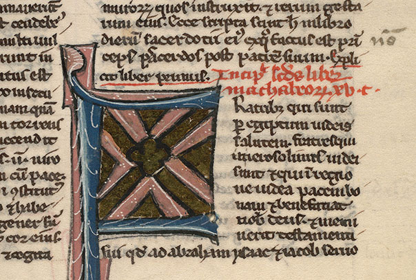 Bible - Initiale ornée