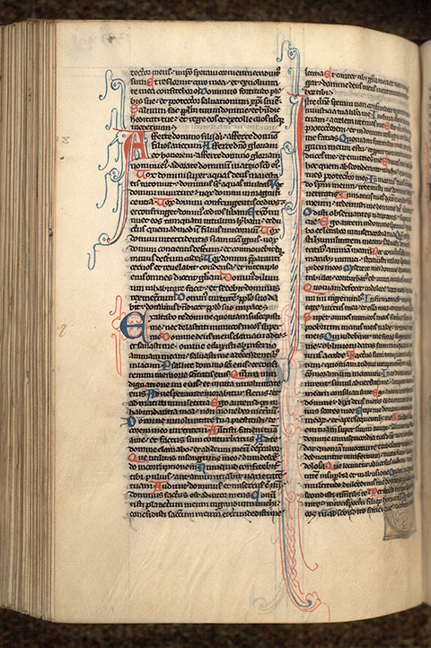 Bible - Initiales filigranées