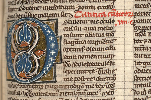 Bible - Initiale ornée