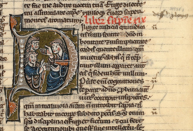 Bible - Salomon enseignant