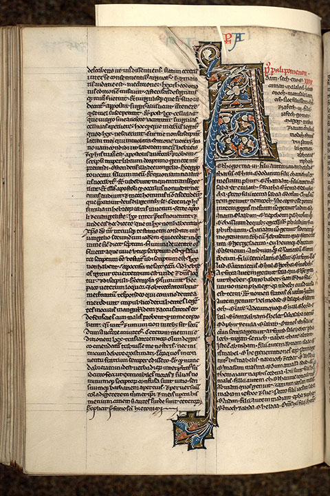 Bible - Initiale ornée