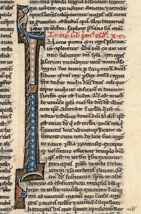 Bible - Initiale ornée