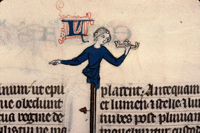 Bible - Homme tenant une couronne