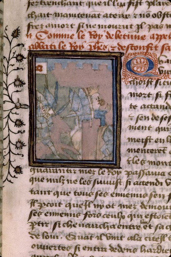 Roman d'Alexandre - Victoire de Pausanias sur Philippe de Macédoine