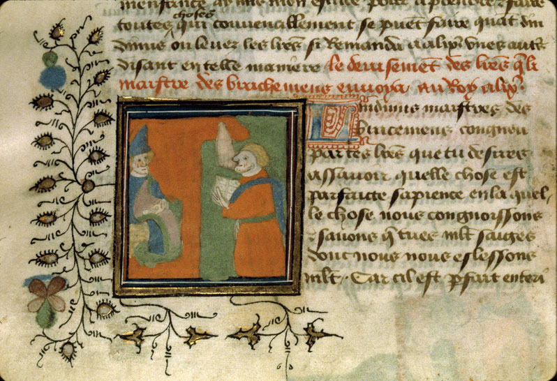 Roman d'Alexandre - Lettres des Brahmanes envoyées à Alexandre