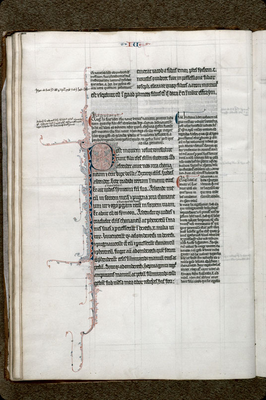 Bible glosée (partie de) - Initiale filigranée_1