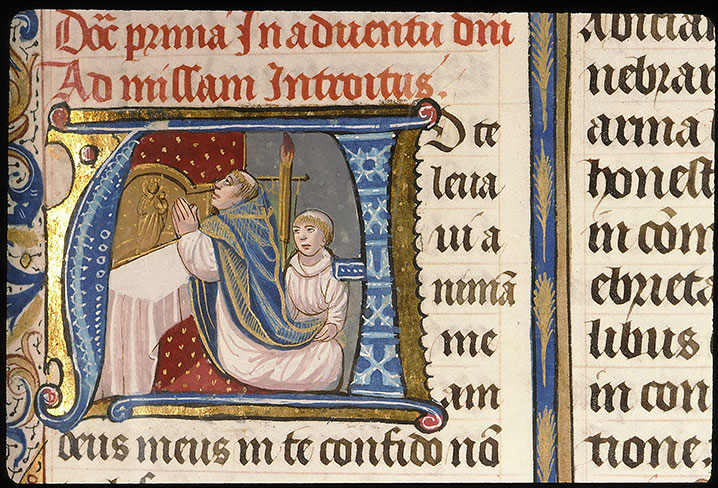 Missel à l'usage de l'abbaye Sainte-Geneviève de Paris - Offrande de l'âme;Offrande de l'âme à Dieu