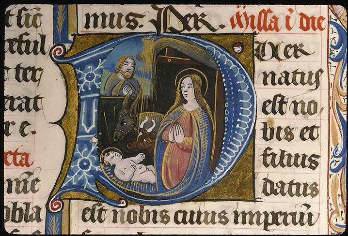 Missel à l'usage de l'abbaye Sainte-Geneviève de Paris - Nativité