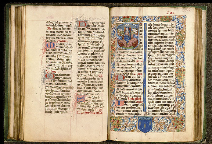 Missel à l'usage de l'abbaye Sainte-Geneviève de Paris - Pentecôte_1