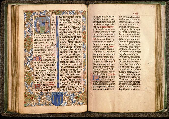 Missel à l'usage de l'abbaye Sainte-Geneviève de Paris - Procession du Saint-Sacrement_1