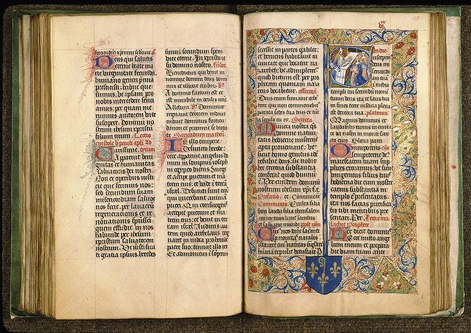 Missel à l'usage de l'abbaye Sainte-Geneviève de Paris - Présentation au Temple_1