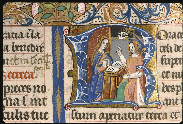 Missel à l'usage de l'abbaye Sainte-Geneviève de Paris - Annonciation