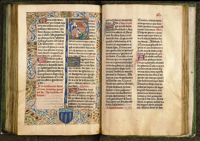 Missel à l'usage de l'abbaye Sainte-Geneviève de Paris - Nativité de la Vierge_1