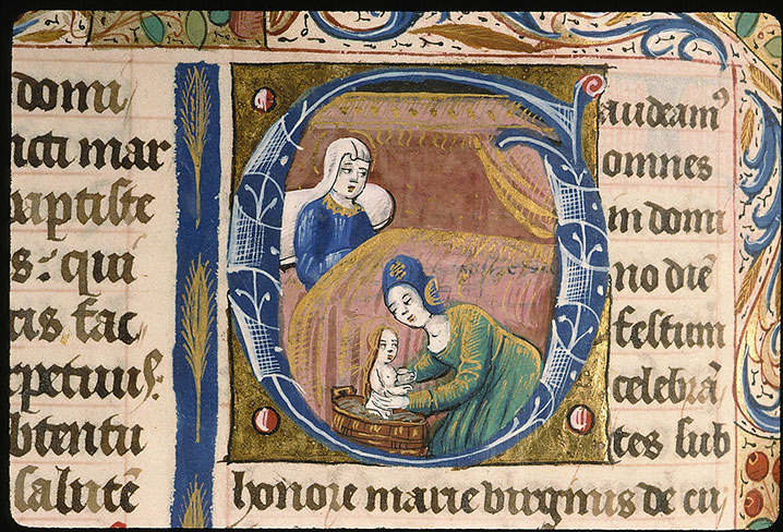 Missel à l'usage de l'abbaye Sainte-Geneviève de Paris - Nativité de la Vierge