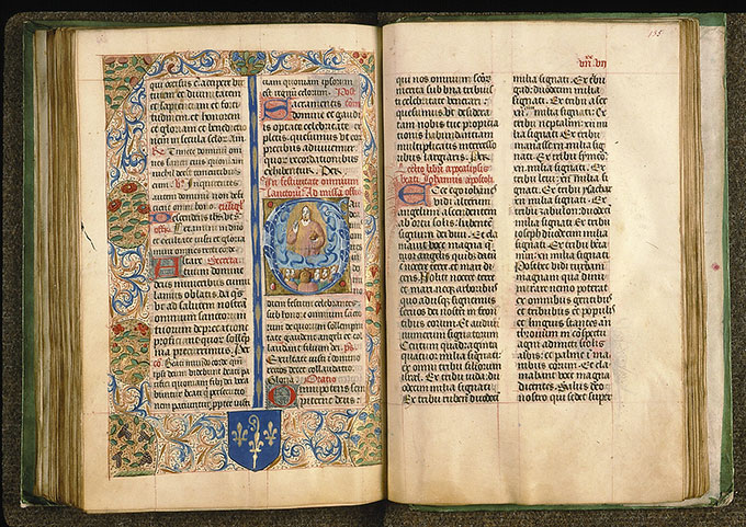 Missel à l'usage de l'abbaye Sainte-Geneviève de Paris - Paradis céleste_1