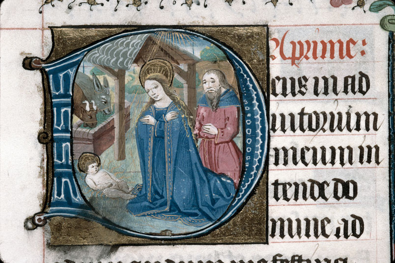 Heures à l'usage de Troyes (?) - Nativité