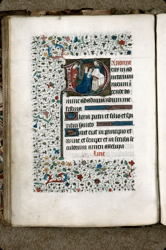 Heures à l'usage de Troyes (?) - Présentation au Temple_1