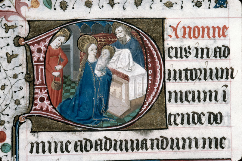 Heures à l'usage de Troyes (?) - Présentation au Temple