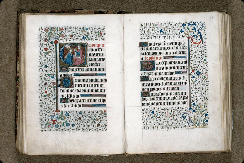 Heures à l'usage de Troyes (?) - Couronnement de la Vierge_1