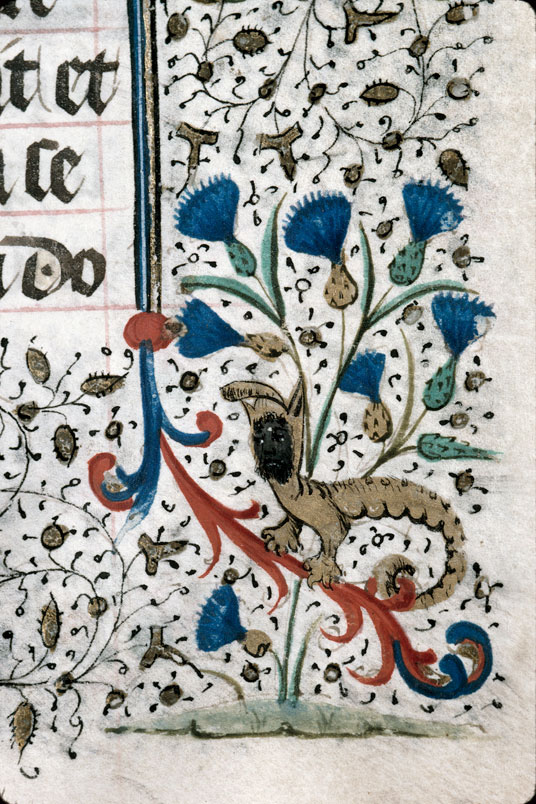 Heures à l'usage de Troyes (?) - Hybride anthropomorphe