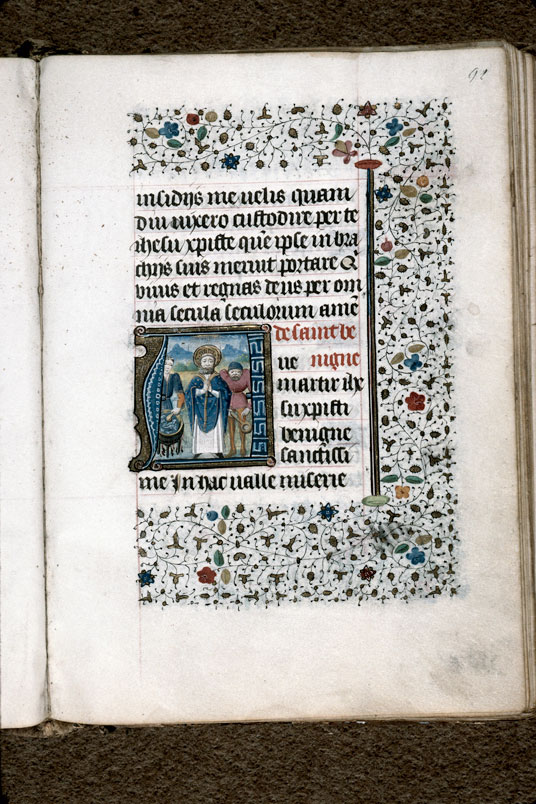 Heures à l'usage de Troyes (?) - Martyre de saint Bénigne_1