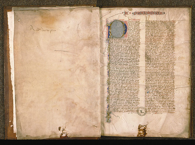 Postilla in Bibliam - Initiale filigranée_1