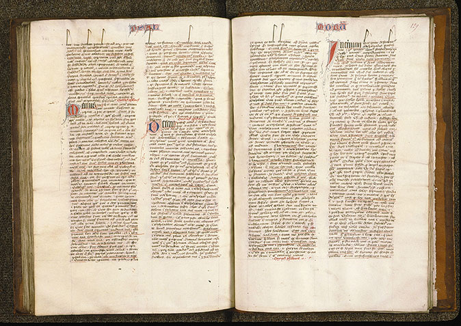 Postilla in Bibliam - Initiales filigranées