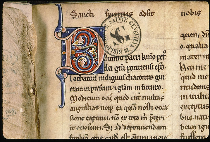 Recueil - Initiale ornée_0