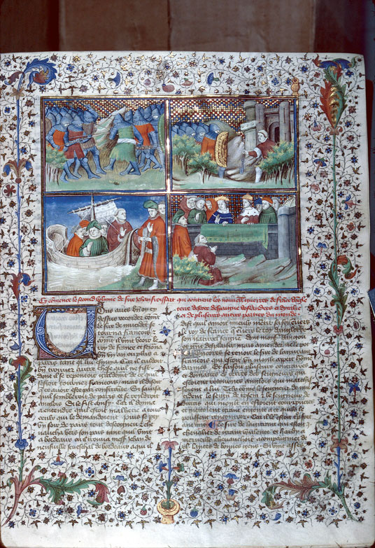 Chroniques - Page décorée