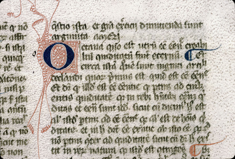 Opuscula theologica - Initiale filigranée