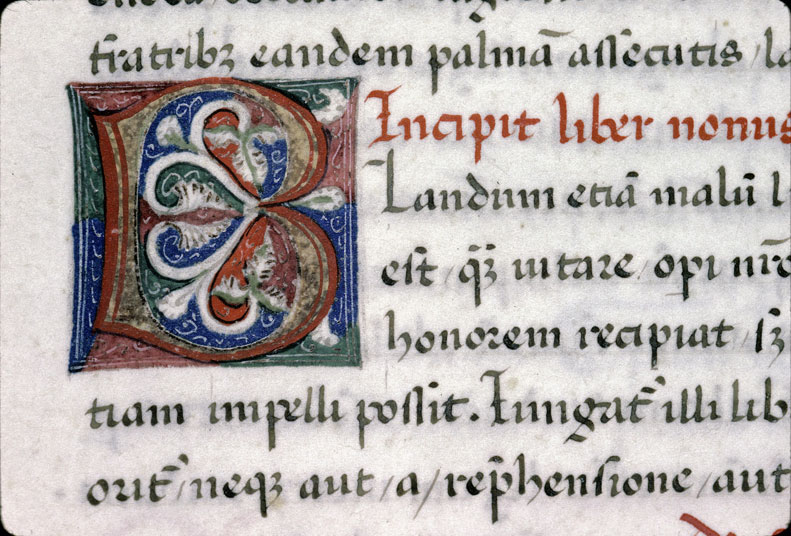 Facta et dicta memorabilia - Initiale de couleur ornée