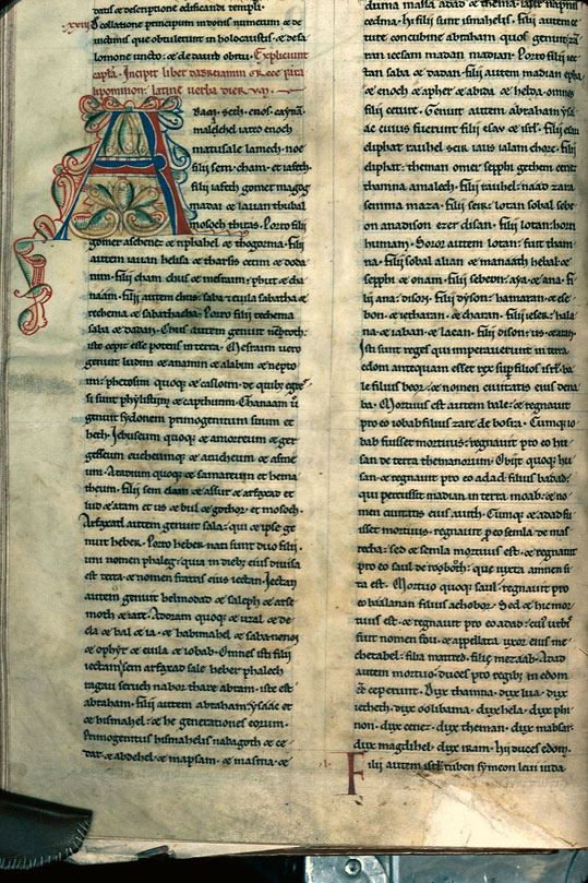 Bible (partie de) - Initiale ornée_1