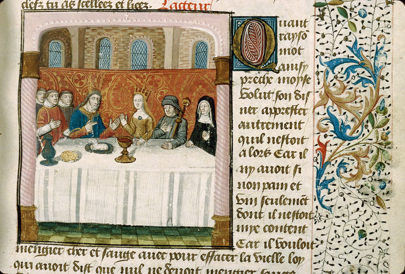 Pèlerinage de vie humaine - Grâce de Dieu et le pèlerin dînant avec Moïse