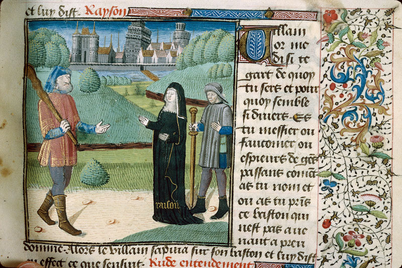 Pèlerinage de vie humaine - Pèlerin, Raison et Rude Entendement (Le)