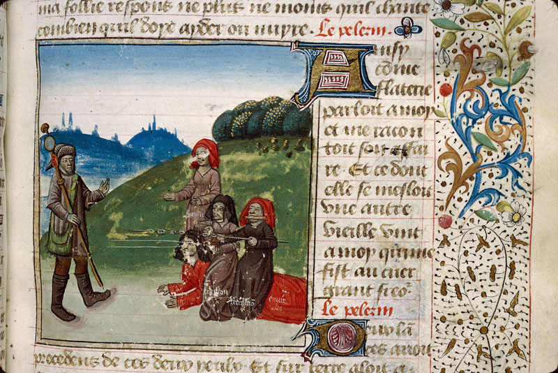 Pèlerinage de vie humaine - Pèlerin, Flatterie, Envie, Trahison et Détraction (Le)
