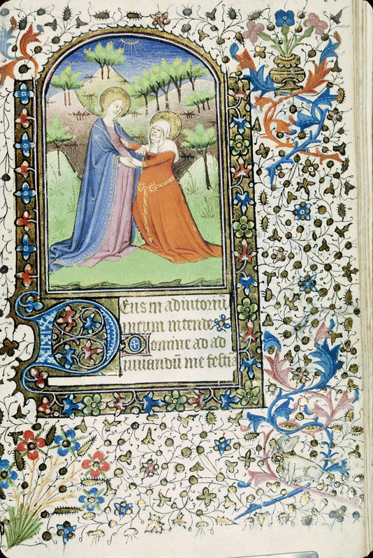 Heures à l'usage de Besançon - Page décorée_0